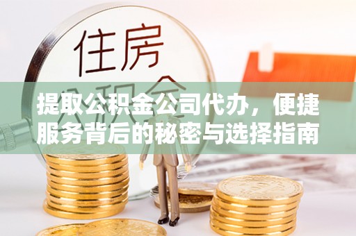 大埤提取公积金公司代办，便捷服务背后的秘密与选择指南