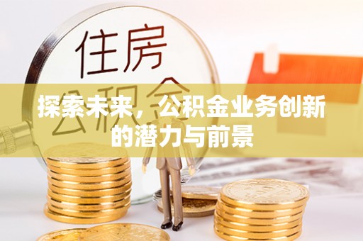 大埤探索未来，公积金业务创新的潜力与前景