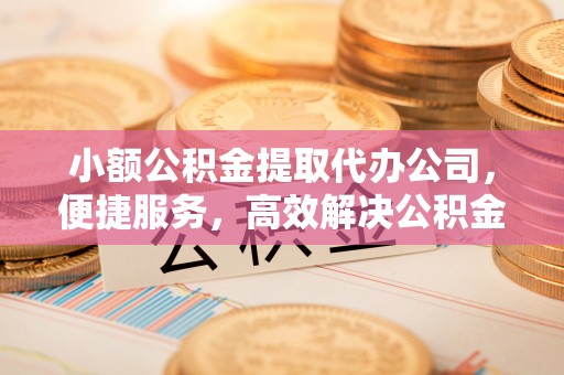 大埤小额公积金提取代办公司，便捷服务，高效解决公积金提取难题