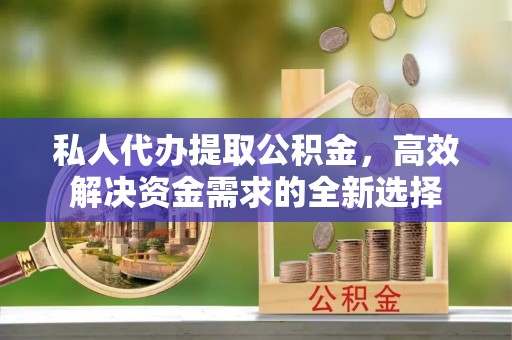 大埤私人代办提取公积金，高效解决资金需求的全新选择