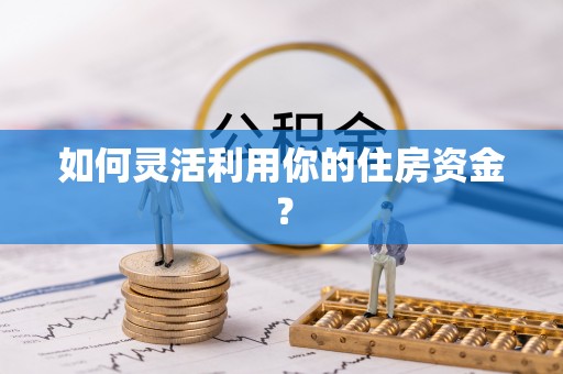 大埤如何灵活利用你的住房资金？