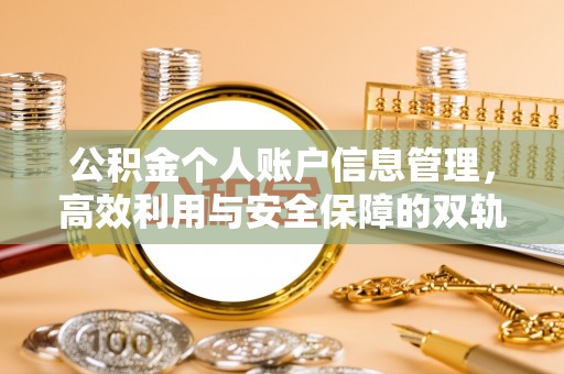 大埤公积金个人账户信息管理，高效利用与安全保障的双轨并行