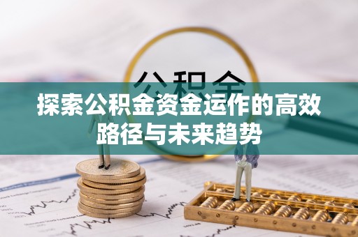 大埤探索公积金资金运作的高效路径与未来趋势