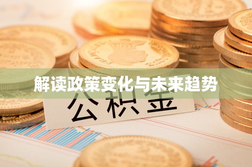 大埤解读政策变化与未来趋势