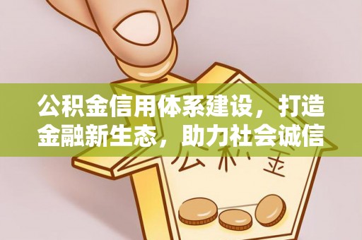 大埤公积金信用体系建设，打造金融新生态，助力社会诚信发展