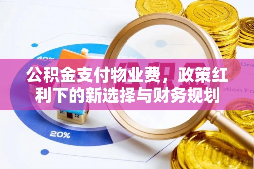 大埤公积金支付物业费，政策红利下的新选择与财务规划
