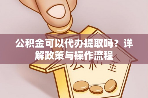 大埤公积金可以代办提取吗？详解政策与操作流程