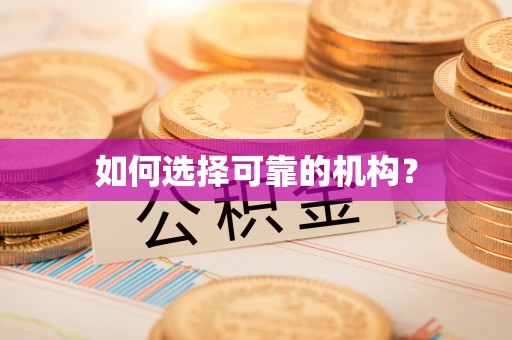 大埤如何选择可靠的机构？