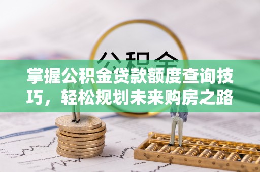 大埤掌握公积金贷款额度查询技巧，轻松规划未来购房之路