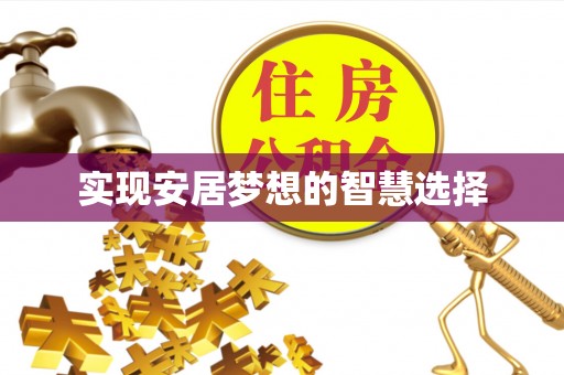 大埤实现安居梦想的智慧选择