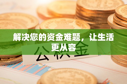 大埤解决您的资金难题，让生活更从容