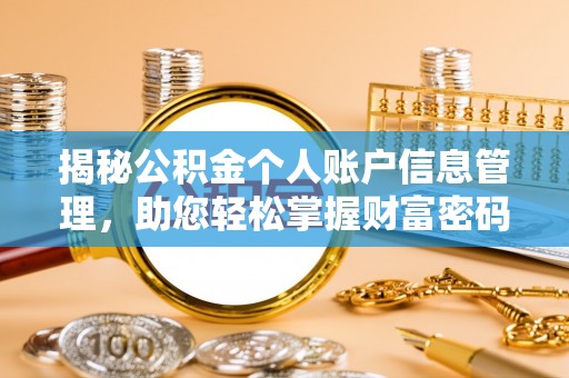 大埤揭秘公积金个人账户信息管理，助您轻松掌握财富密码