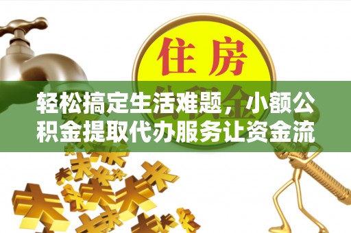大埤轻松搞定生活难题，小额公积金提取代办服务让资金流动更便捷