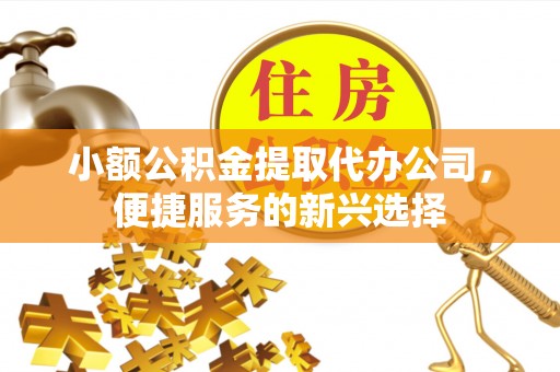 大埤小额公积金提取代办公司，便捷服务的新兴选择