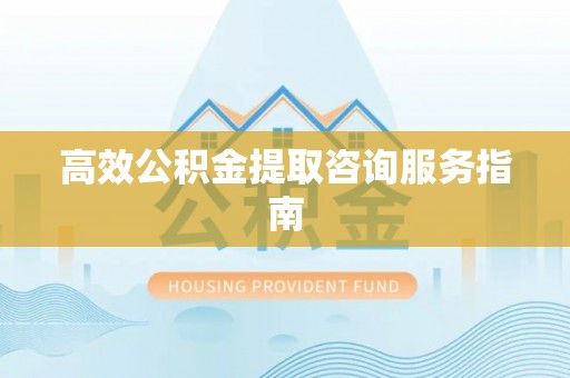 大埤高效公积金提取咨询服务指南