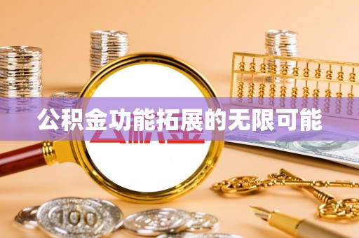 大埤公积金功能拓展的无限可能