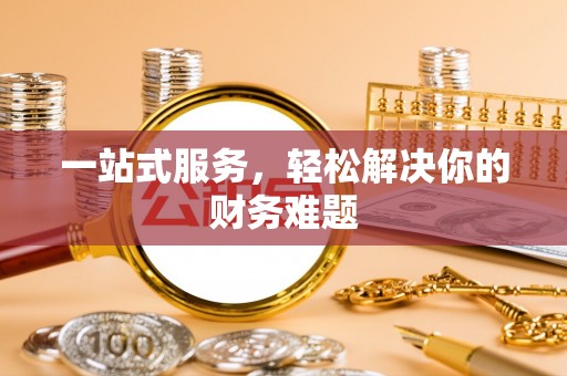大埤一站式服务，轻松解决你的财务难题
