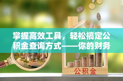 大埤掌握高效工具，轻松搞定公积金查询方式——你的财务助手